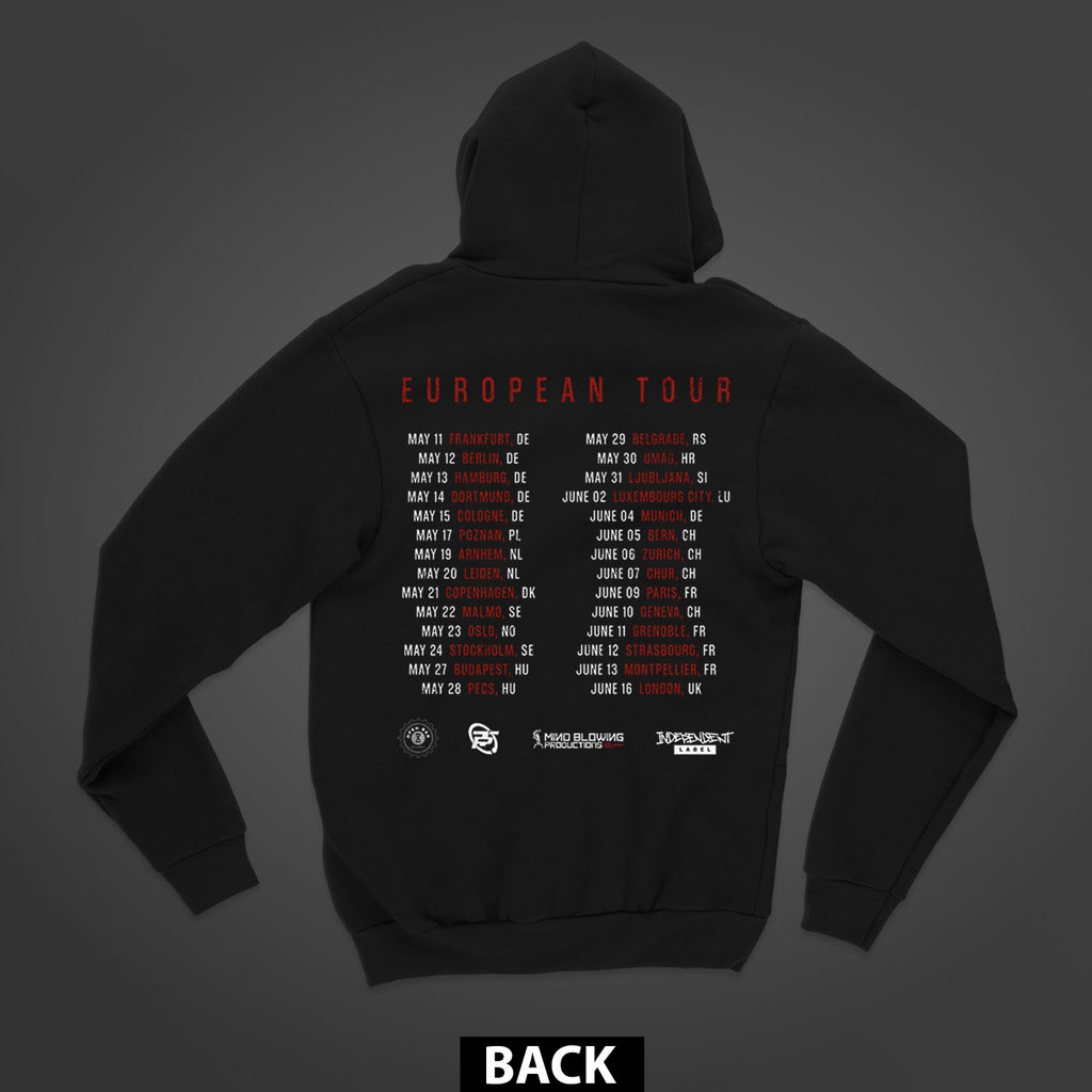 Xzibit Kingmaker European Tour Double-Sided Hoodie