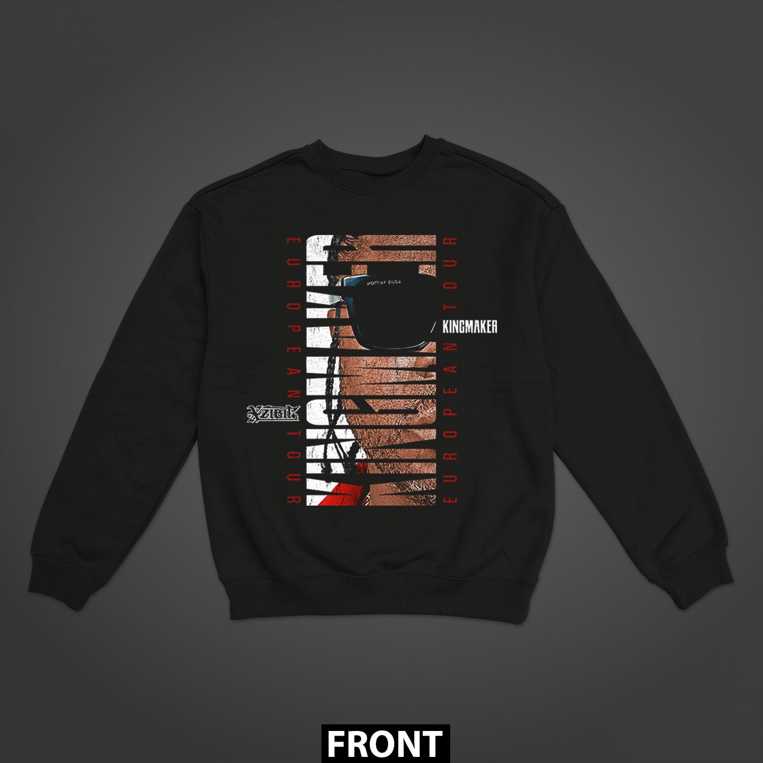 Xzibit Kingmaker European Tour Double-Sided Sweatshirt
