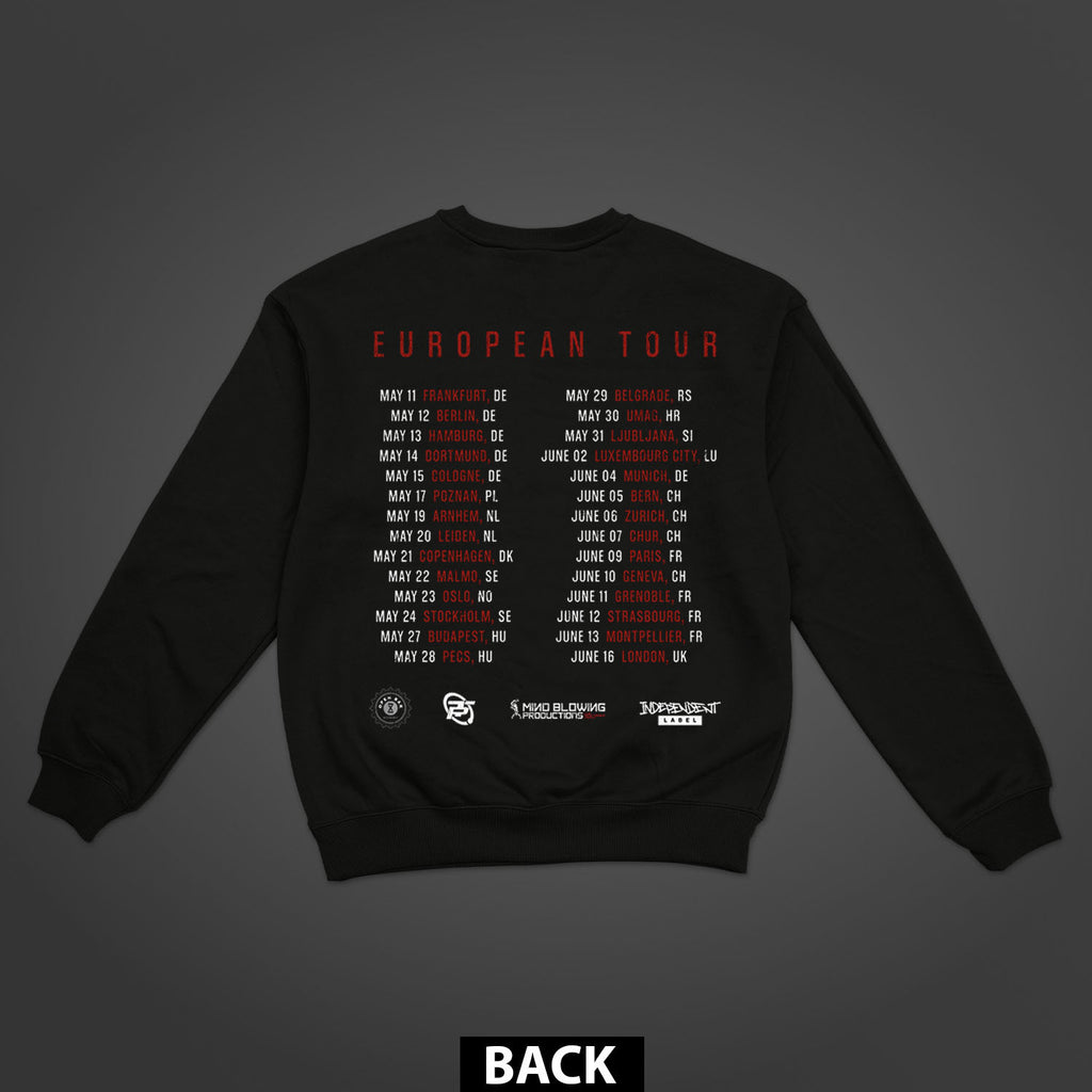 Xzibit Kingmaker European Tour Double-Sided Sweatshirt